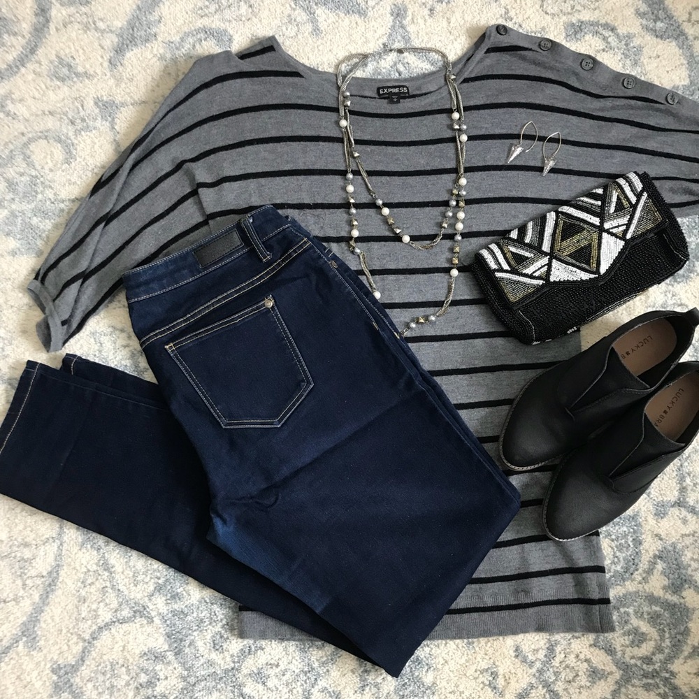 Dark wash jeans